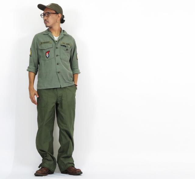 バズリクソンズ BUZZ RICKSON'S TROUSERS, COLD WEATHER, PERMEABLE (MOD.) BR12341