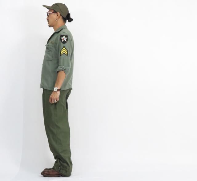 バズリクソンズ BUZZ RICKSON'S TROUSERS, COLD WEATHER, PERMEABLE (MOD.) BR12341