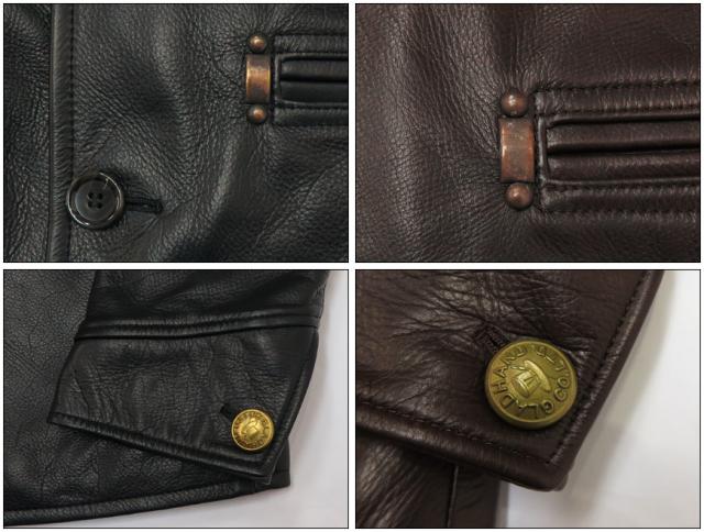 BY GLAD HAND GOODFELLOWS カウハイド ジャケット BYGH-20-AW-01