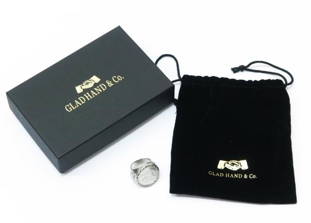 GLAD HAND 10周年 メダルリング シルバー×ブロンズ