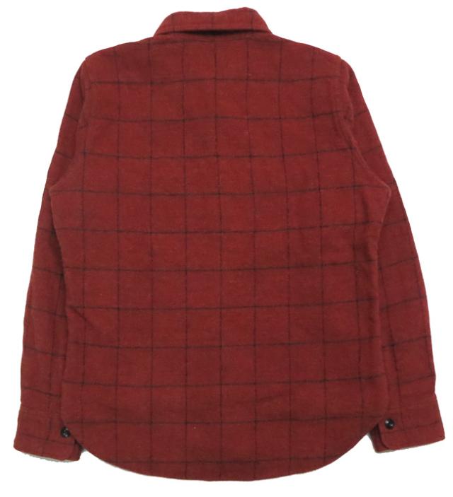 DALLES & CO ダリーズ&コー ヴィンテージ ウールメルトン CPOシャツ GRIDDGE