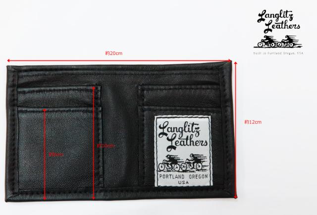ラングリッツレザーズ Langlitz Leathers レザー ソフト ウォレット