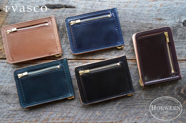 バスコ VASCO HORWEEN シェルコードバン マネークリップ VSC-705C