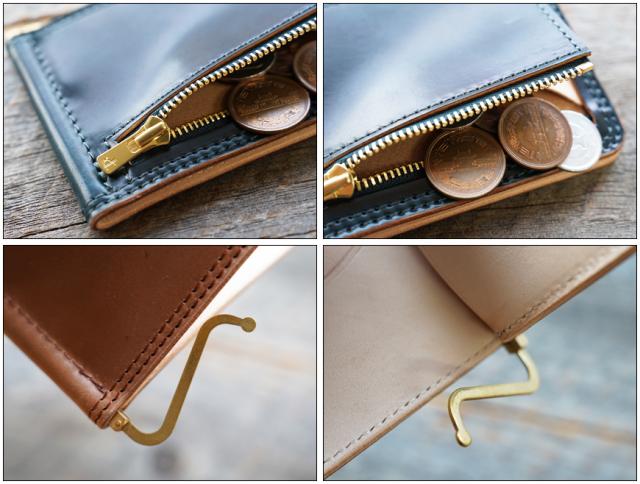 バスコ VASCO HORWEEN シェルコードバン マネークリップ VSC-705C