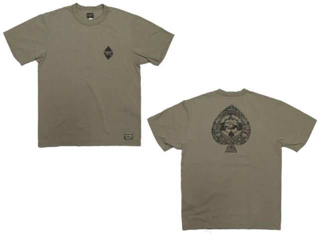 DALLES & CO ダリーズ＆コー 半袖スラブTシャツ TOP SPADE