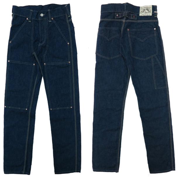 DALLES & CO ダリーズ&コー 1920's ダークインディゴ ダブルニートラウザーズ BIG2 デラックスウェア DELUXEWARE
