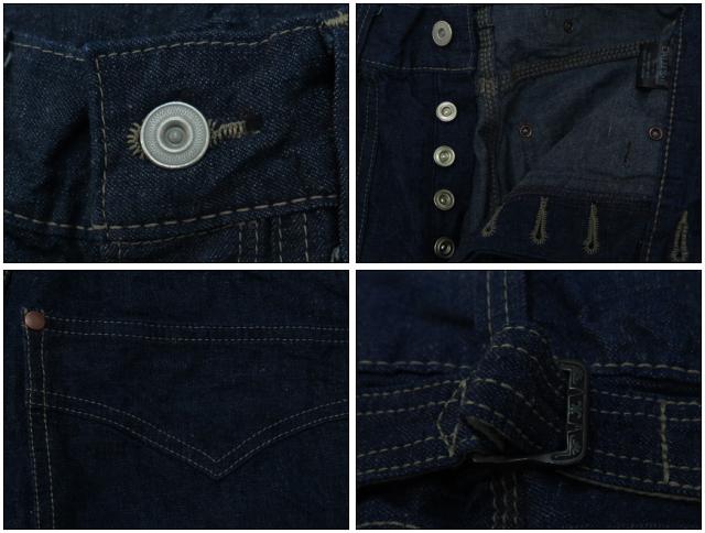 DALLES & CO ダリーズ&コー 1920's ダークインディゴ ダブルニートラウザーズ BIG2 デラックスウェア DELUXEWARE