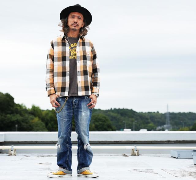 FULLCOUNT コットン フランネルワークシャツ Original Cotton Check Flannel Work Shirt Lot.4106