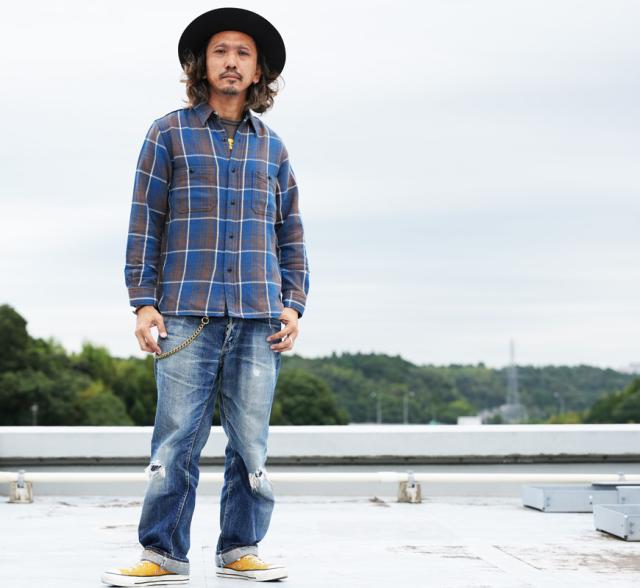 FULLCOUNT コットン フランネルワークシャツ Original Cotton Check Flannel Work Shirt Lot.4106