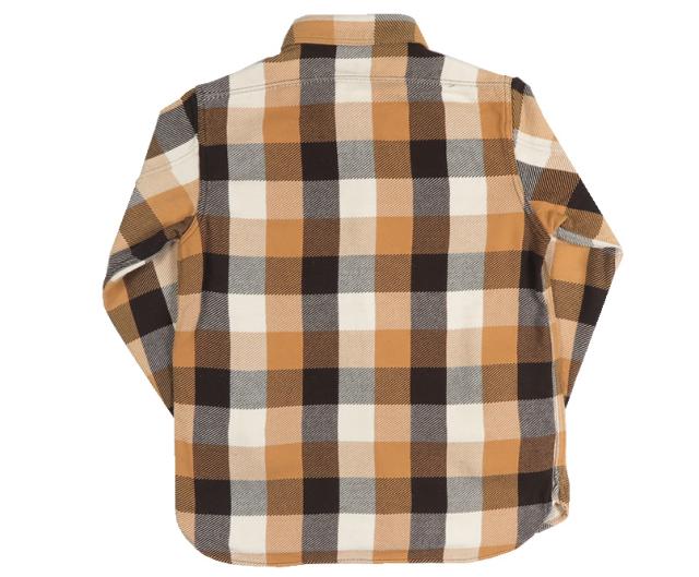 FULLCOUNT コットン フランネルワークシャツ Original Cotton Check Flannel Work Shirt Lot.4106