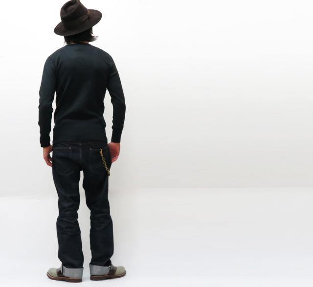 GLAD HAND グラッドハンド 長袖 Tシャツ クルーネック フライス生地 パックTee GLADHAND-18