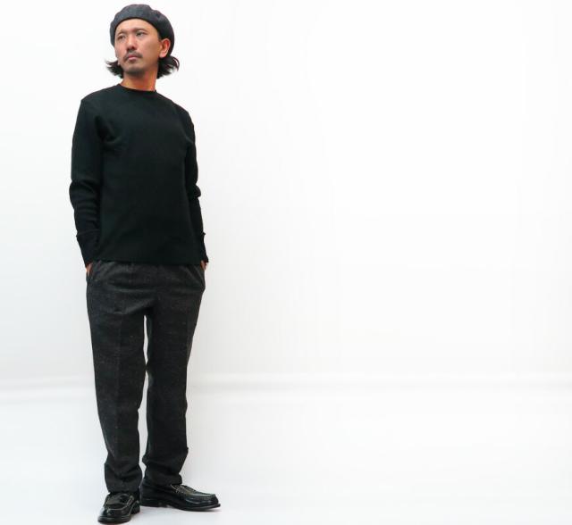 GLAD HAND グラッドハンド 長袖 Tシャツ クルーネック ワッフル生地 大き目サイズ パックTee GLADHAND-27