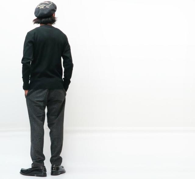 GLAD HAND グラッドハンド 長袖 Tシャツ クルーネック ワッフル生地 大き目サイズ パックTee GLADHAND-27