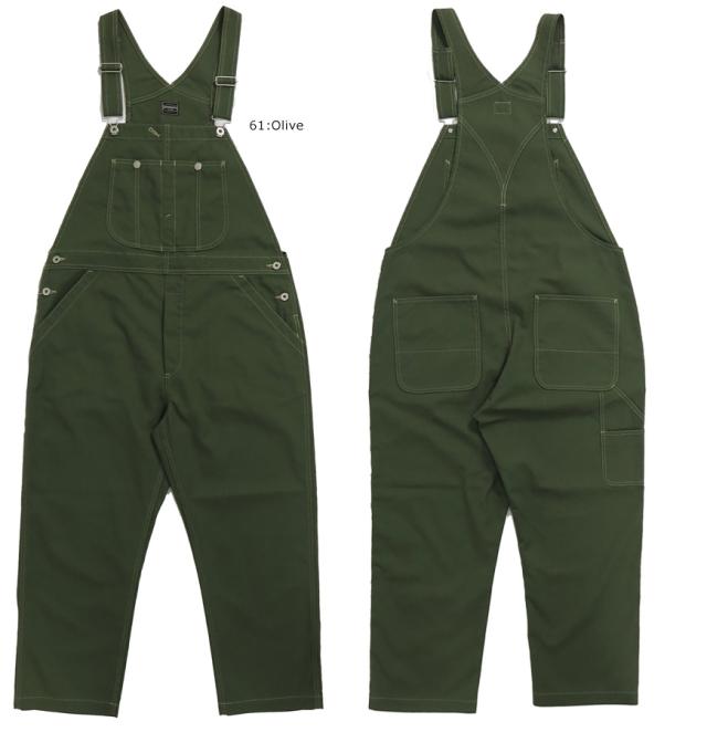 ジョンブル JOHNBULL オーセンティックワークオーバーオール ホップサック ID114 21526