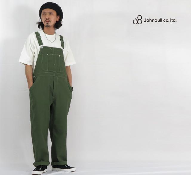 ジョンブル JOHNBULL オーセンティックワークオーバーオール ホップサック ID114 21526