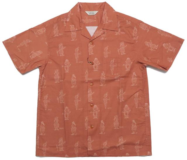 ORGUEIL オルゲイユ コットンリネンオープンカラー 半袖シャツ LUCKY RUDY OR-5060