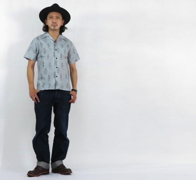 ORGUEIL オルゲイユ コットンリネンオープンカラー 半袖シャツ LUCKY RUDY OR-5060