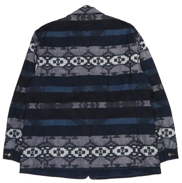 SUGAR CANE シュガーケーン 10oz ネイティブアメリカンデニム柄 コットンジャガード カバーオール SC15501