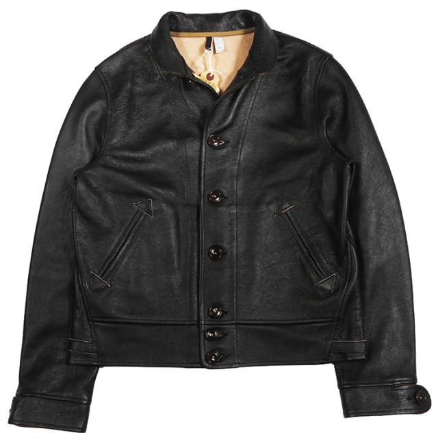 シュガーケーン SUGAR CANE MFSC 1930’s レザー コサックジャケット CAMPUS BUTTON JACKET SC80678
