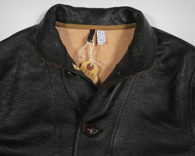 シュガーケーン SUGAR CANE MFSC 1930’s レザー コサックジャケット CAMPUS BUTTON JACKET SC80678