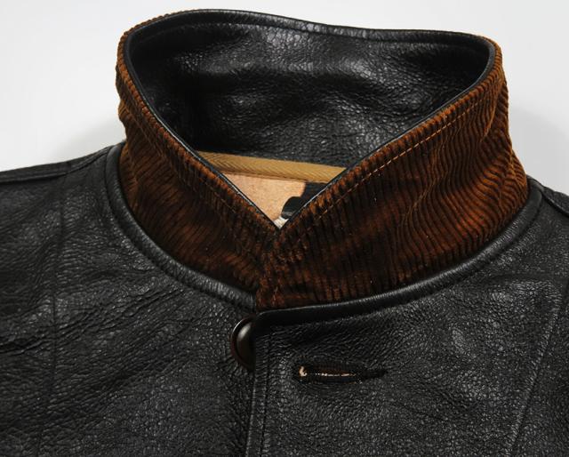 シュガーケーン SUGAR CANE MFSC 1930’s レザー コサックジャケット CAMPUS BUTTON JACKET SC80678