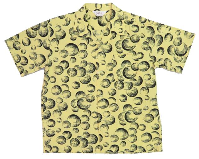 STAR OF HOLLYWOOD スターオブハリウッド 半袖 コットン オープンカラーシャツ BUBBLE SH39321