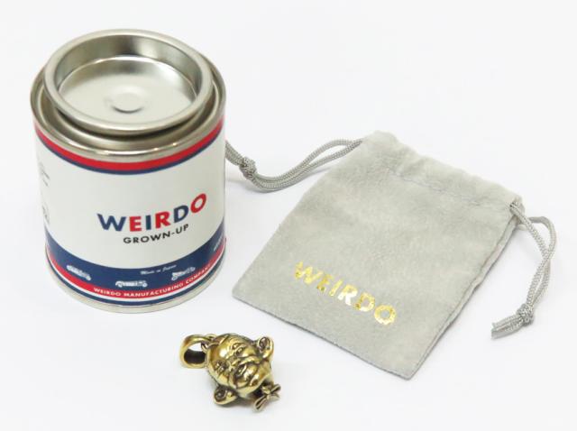 WEIRDO JEWERLY ウィアード ジュエリー DRUNKER HEAD ブラス ペンダントトップ 真鍮 GLAD HAND グラッドハンド