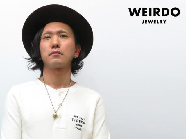 WEIRDO JEWERLY ウィアード ジュエリー DRUNKER HEAD ブラス ペンダントトップ 真鍮 GLAD HAND グラッドハンド