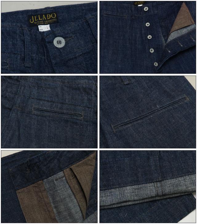 JELADO ジェラード 41 デニム パンツ 10.5oz LAST RESORT 青タグ ワンウォッシュ AG94341DA