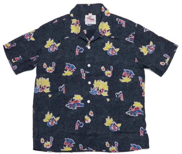 Duke Kahanamoku 半袖 ハワイアンシャツ DUKE'S POLKA-DOTS Special Edition DK38677