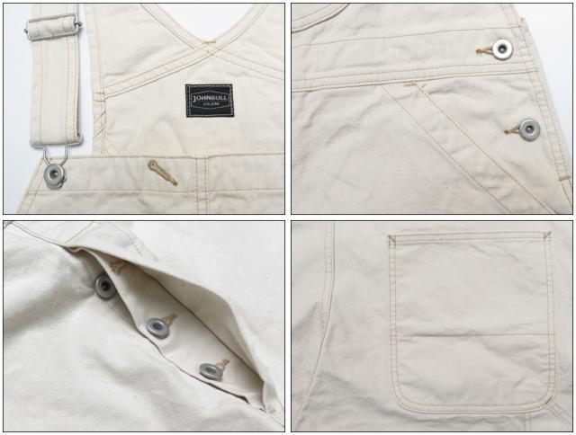 ジョンブル JOHNBULL オーセンティックワークオーバーオール ID113 21525 