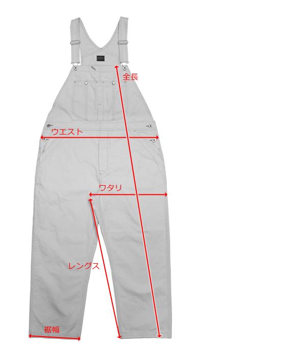 ジョンブル JOHNBULL オーセンティックワークオーバーオール ID113 21525 