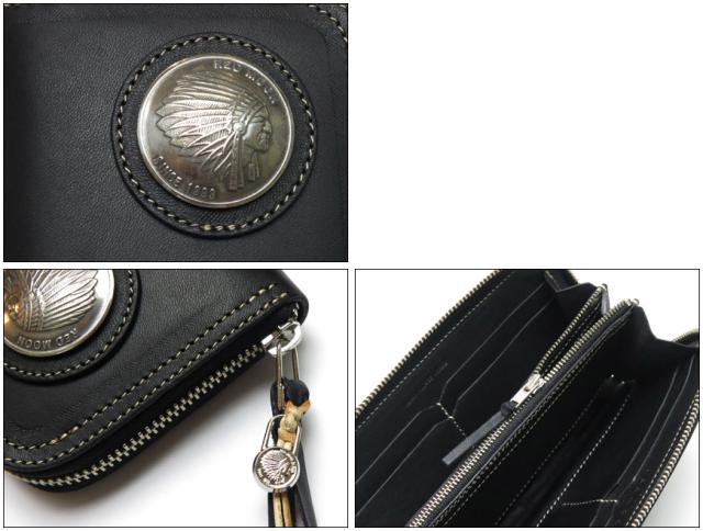 レッドムーン ラウンドジップ ロングウォレット LP2000-RMA ネイティブアメリカンコンチョ