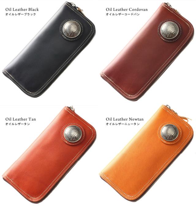 レッドムーン ラウンドジップ ロングウォレット LP2000-RMA ネイティブアメリカンコンチョ