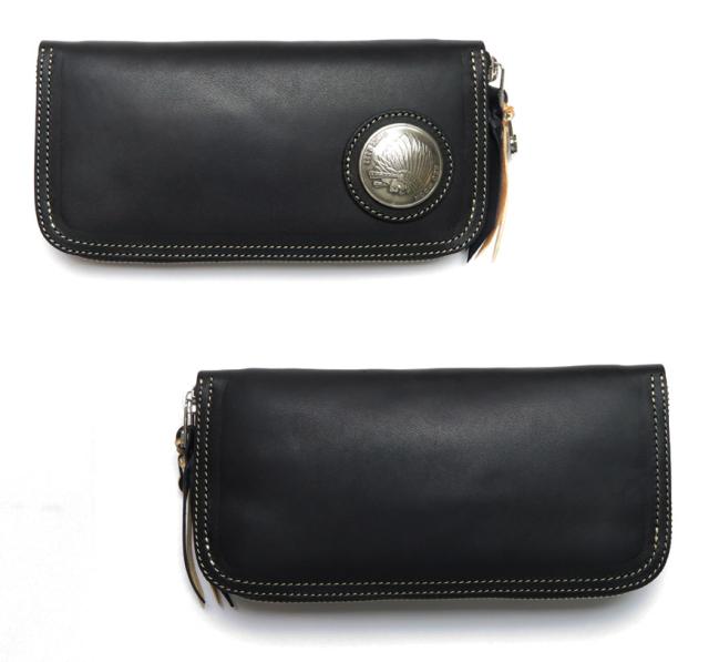 レッドムーン ラウンドジップ ロングウォレット LP2000-RMA ネイティブアメリカンコンチョ