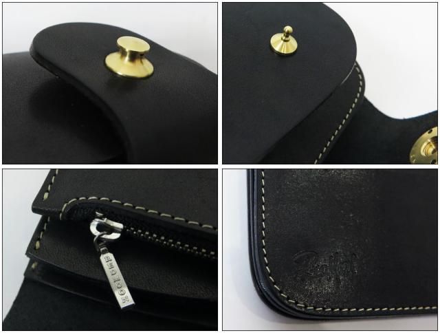 レッドムーン 真鍮製スナップロック式ロングウォレット テキサス