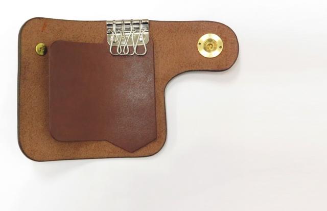 レッドムーン 真鍮製スナップロック式キーケース テキサス