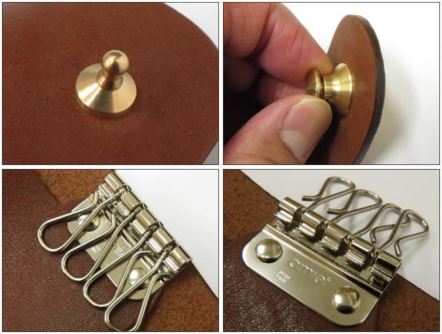 レッドムーン 真鍮製スナップロック式キーケース テキサス