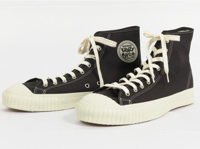 WEIRDO ウィアード ハイカットスニーカー KRAZY FEET GLAD HAND グラッドハンド