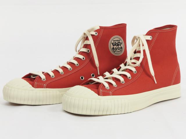 WEIRDO ウィアード ハイカットスニーカー KRAZY FEET GLAD HAND グラッドハンド