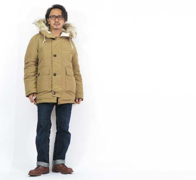 ALASKA SLEEPING BAG グースダウン ジャケット ARCTIC WORK & HUNTING COAT AS15211