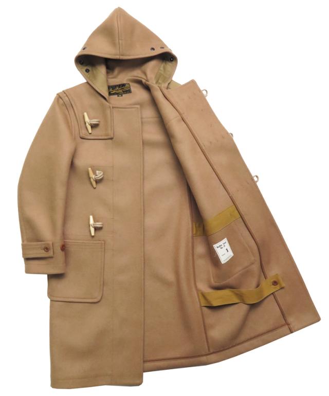 バズリクソンズ ショート ダッフル コート ベージュ BUZZ RICKSON'S バズリクソンズ アビエイション ダッフルコート