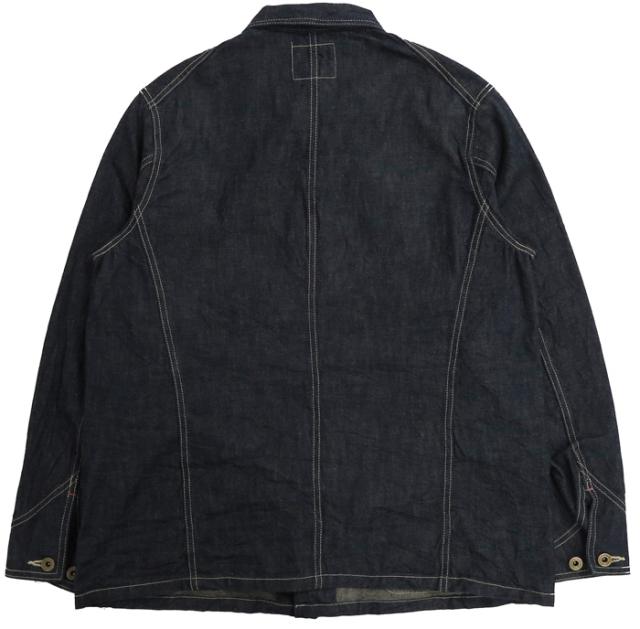 フルカウント FULLCOUNT 10.5oz ミリタリージンバブエデニム カバーオール チョアジャケット 2015-1