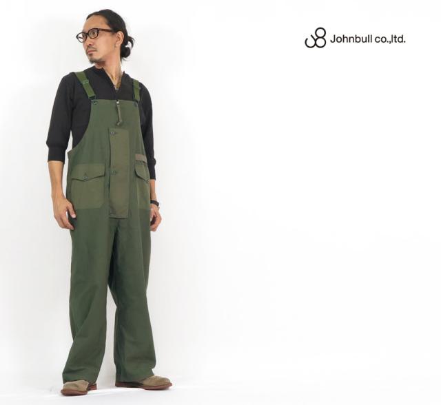 ジョンブル JOHNBULL コーデュラオーバーオール 21589