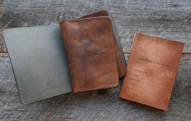 バスコ VASCO レザー製 手帳カバー アンカーズログブック 小銭入れ