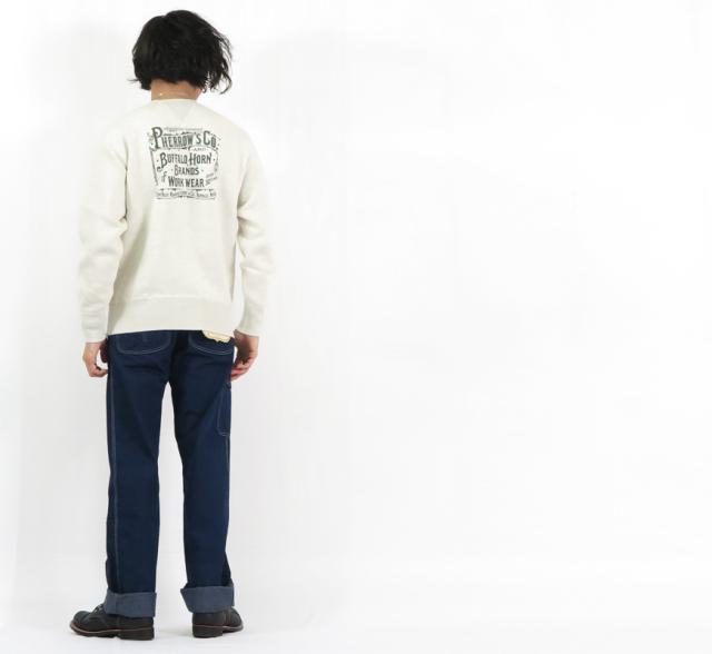 Pherrow's ペインターパンツ ヒッコリーストライプ 10oz デニム ヒッコリーストライプ 301WP