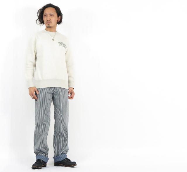 Pherrow's ペインターパンツ ヒッコリーストライプ 10oz デニム ヒッコリーストライプ 301WP