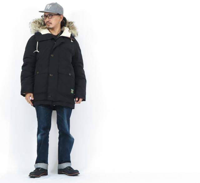 ALASKA SLEEPING BAG グースダウン ジャケット 「ARCTIC」 SUGAR CANE AS15004