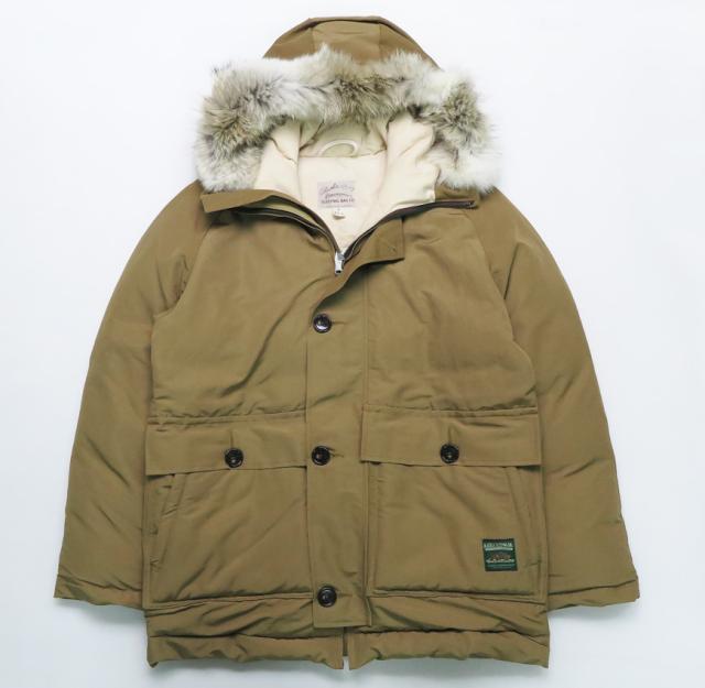 ALASKA SLEEPING BAG グースダウン ジャケット 「ARCTIC」 SUGAR CANE AS15004
