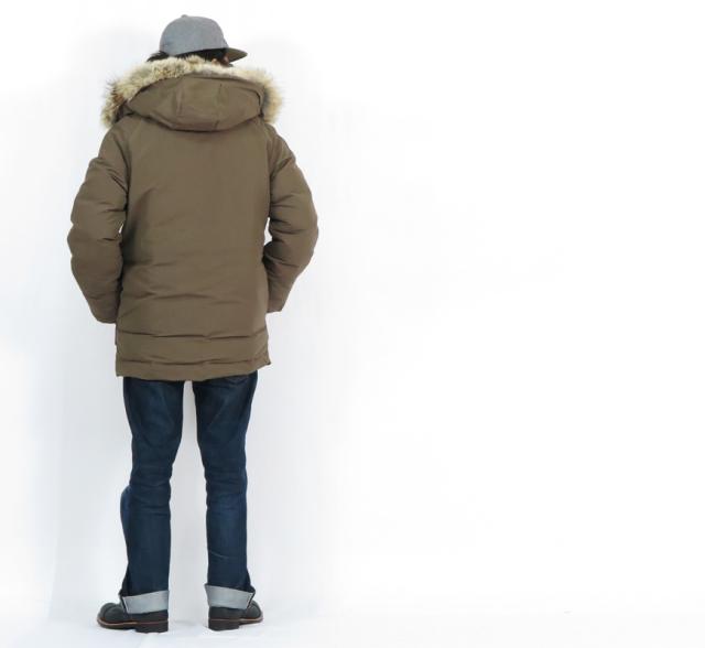 ALASKA SLEEPING BAG グースダウン ジャケット 「ARCTIC」 SUGAR CANE AS15004